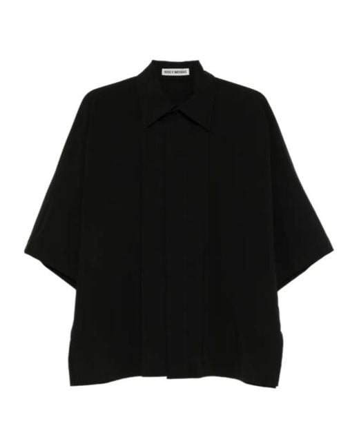 Issey Miyake Black Looped Shirt