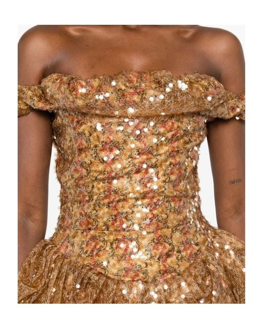 Vivienne Westwood Brown Suspender Dress