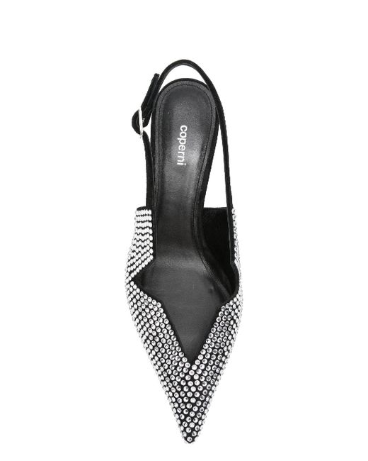 Coperni White Pointed High Heel Sandals