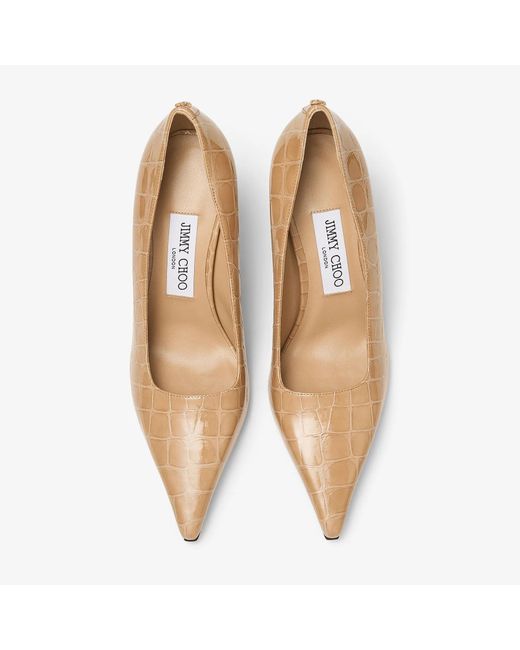 Jimmy Choo Natural Ixia 80 High Heels