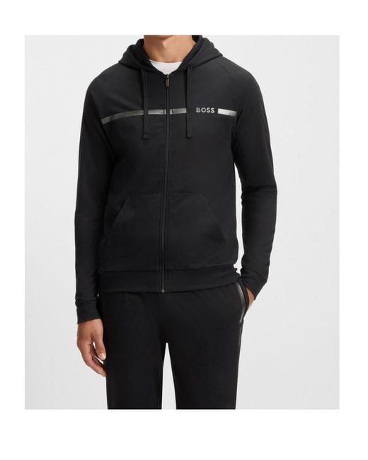Boss Black Boss Zip-Up Drawstring Jacket for men
