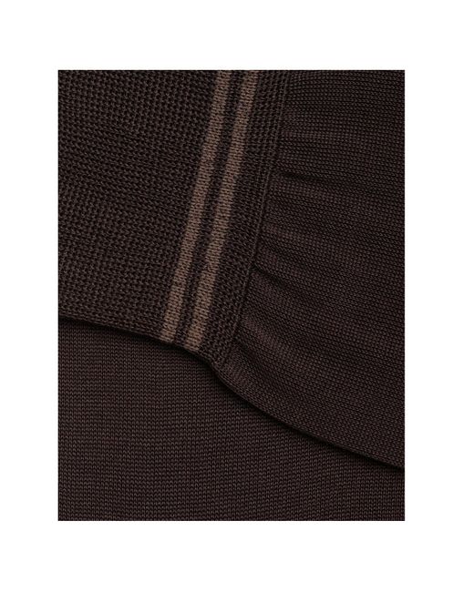 Zegna Black Cotton Socks for men
