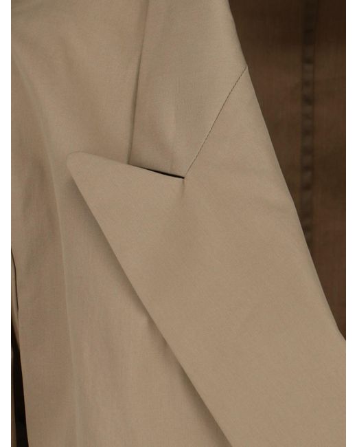 Dries Van Noten Brown Double-Breasted Tailored Blazer for men