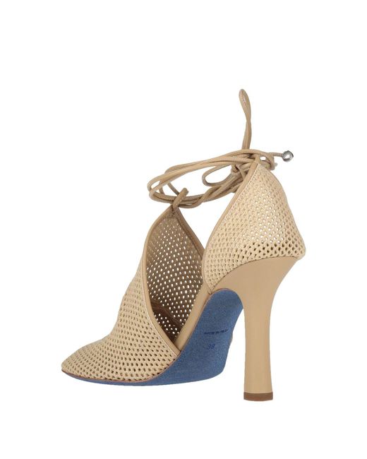 Burberry Metallic Simple High Heels