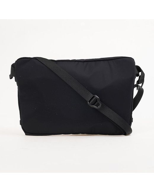 NANGA Blue Zippered Shoulder Bag for men