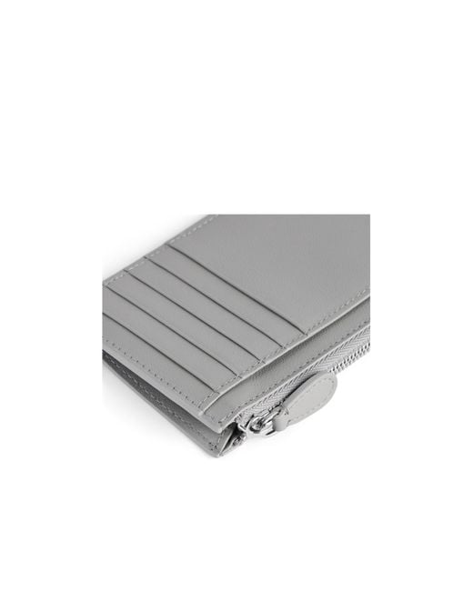 Balenciaga Gray Cash 2.0 Long Coin And Card Holder