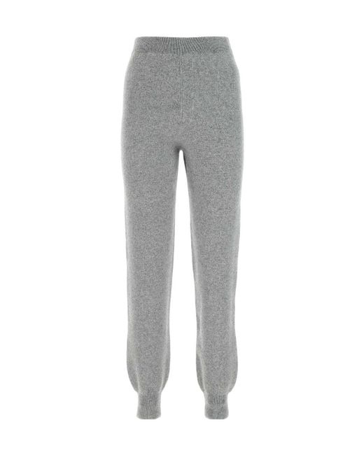 Prada Gray Knitted Track Pants