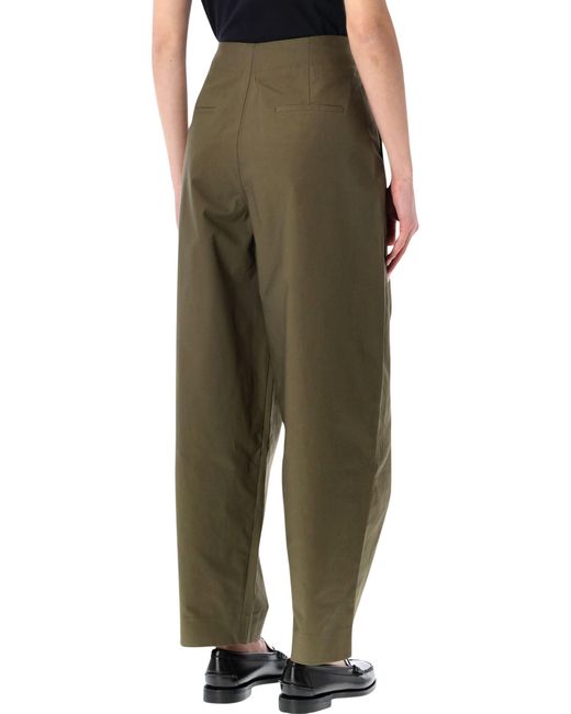 Soeur Green Daley Straight-Leg Pants