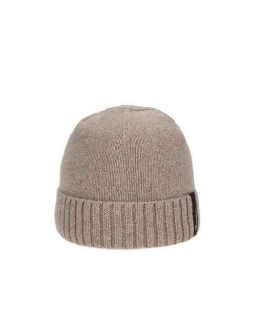 Borsalino Gray City Beanie for men