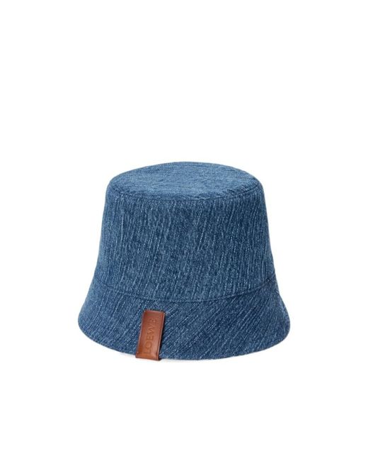 Loewe Blue Reversible Bucket Hat for men