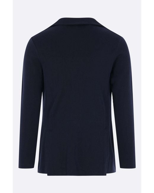 Lardini Blue Single-Breasted Tailored Jacket for men
