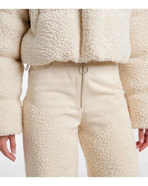 CORDOVA Natural Long-Sleeved Zipper Down Jacket