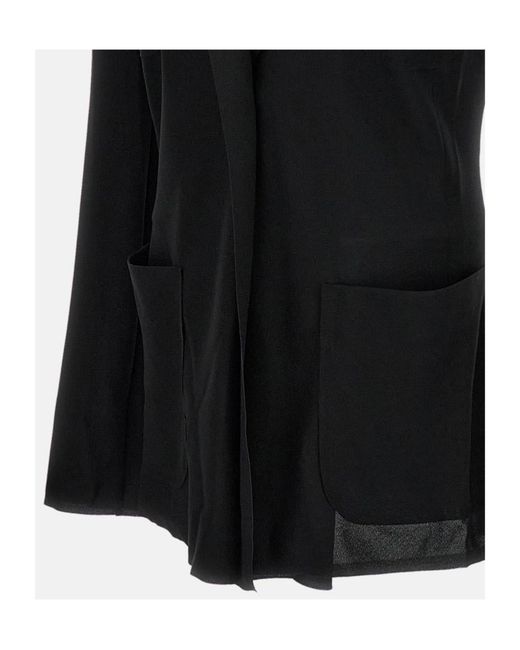 Junya Watanabe Black Long-Sleeved Casual Jacket