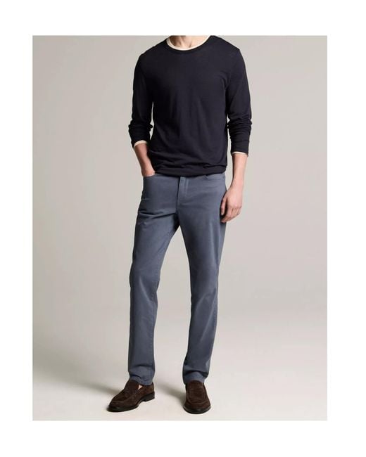 Vince Blue Double-Layer T-Shirt for men