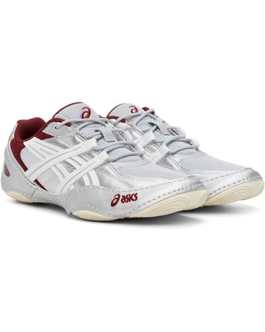 Asics White Hypersync Sneakers for men