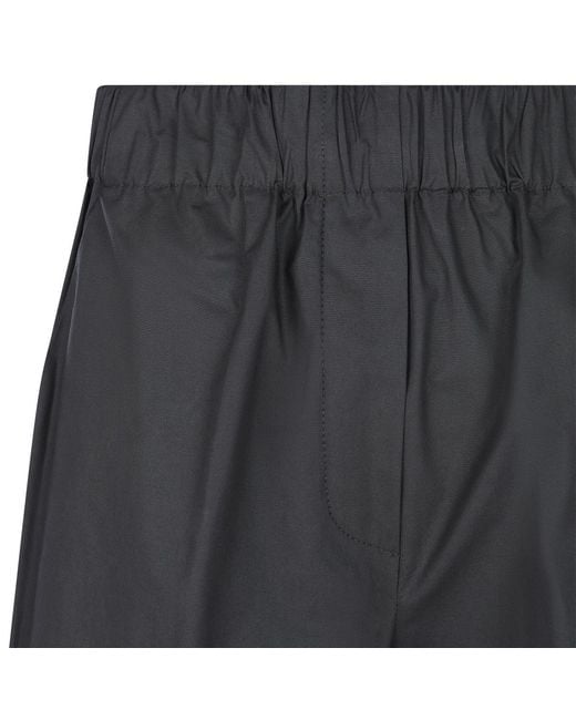 Antonelli Blue Relaxed Wide-Leg Pants