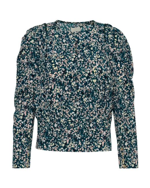 Isabel Marant Green Logo Blouse
