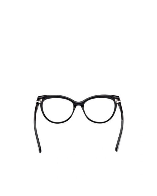 Moncler White Eyewear Cat-Eye Glasses
