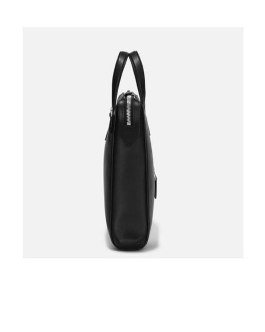 Montblanc Black Logo Briefcase for men