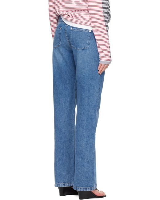 GIMAGUAS Blue Multi-Pocket Jeans