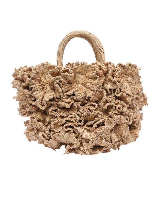 IBELIV Metallic Coral 3D Decoration Handbag