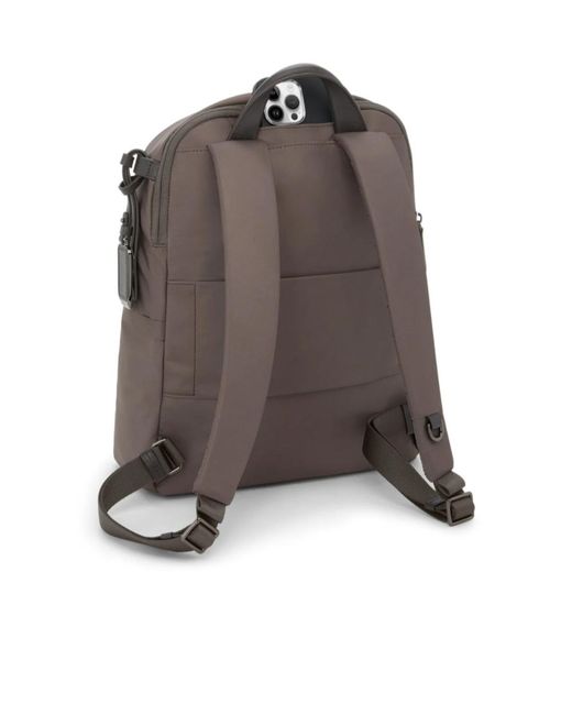 Tumi Brown Halsey Backpack for men