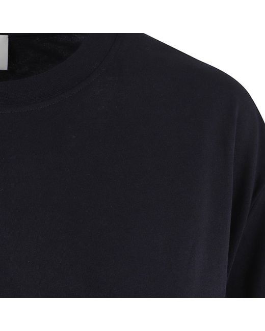 Studio Nicholson Black Bric Oversized T-Shirt for men