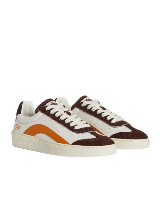 DSquared² Multicolor Rider Lace-Up Sneakers for men