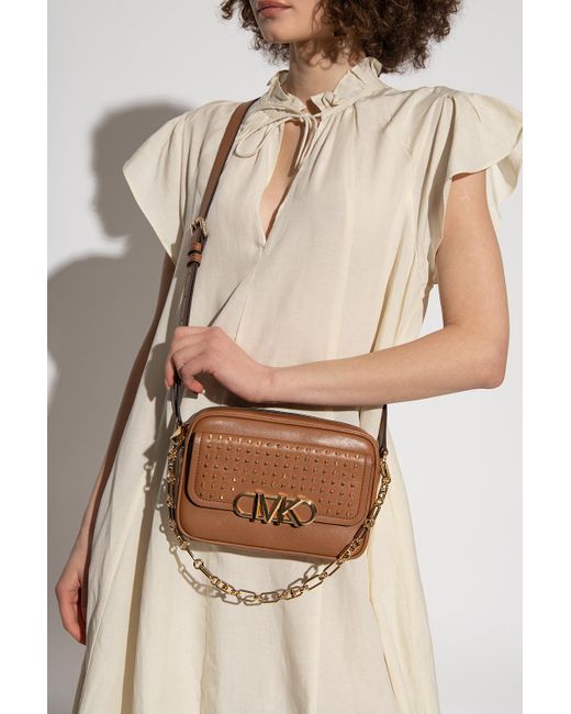 MICHAEL Michael Kors Brown Parker Leather Crossbody Bag