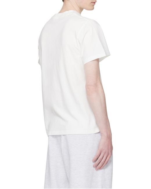 Entire studios White Crewneck T-Shirt for men