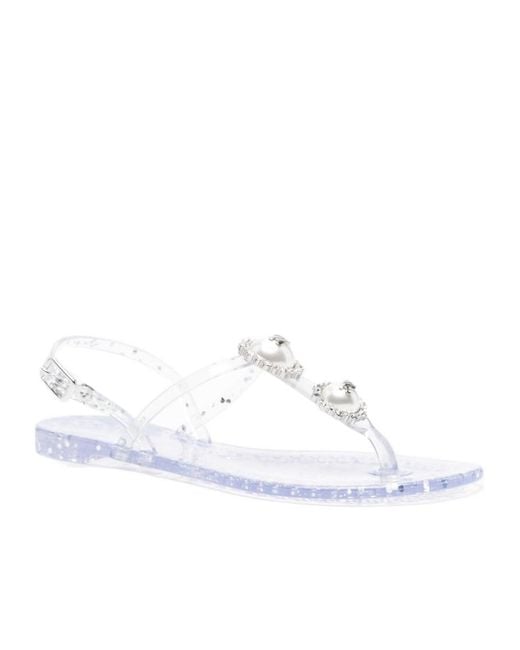 Casadei White Flip-Flops Sandals