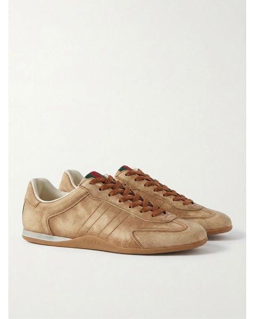 Gucci Brown Shift Sneaker for men