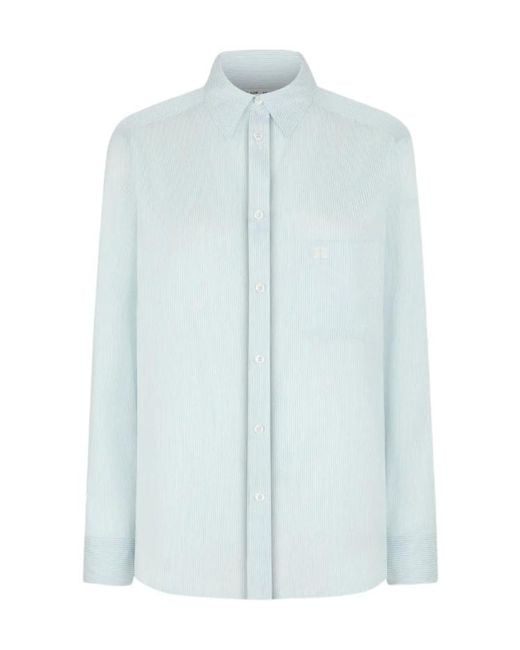 Blazé Milano Blue Anabas Pinstripe Shirt