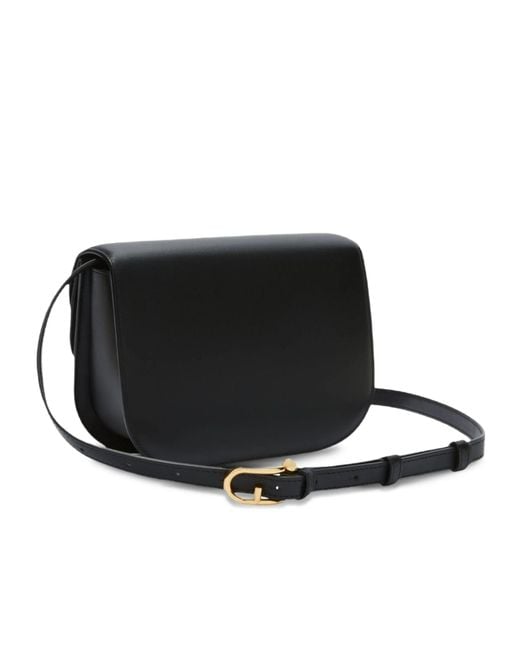 Furla Black Sfera Mini Crossbody Bag