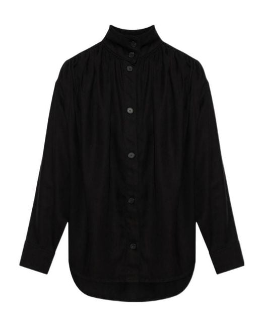 IRO Black Long-Sleeved Shirt