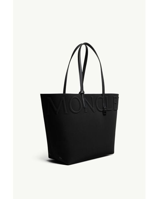 Moncler Black Very Mini Tote Bag