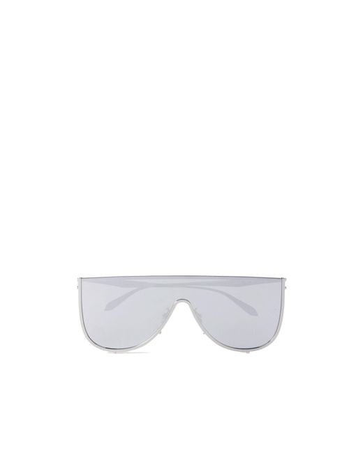 Alaïa White Oversized-Frame Sunglasses