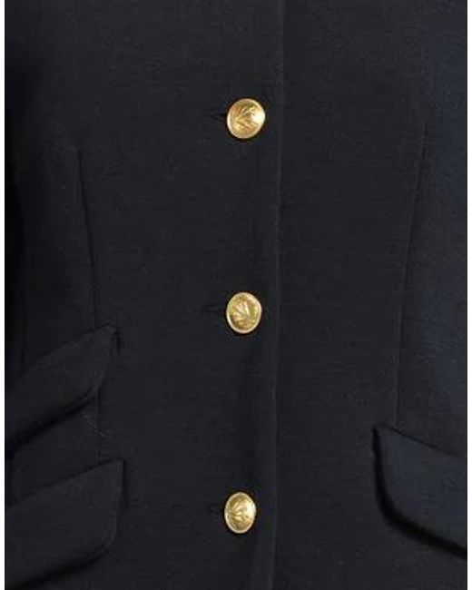 Rag & Bone Blue Cropped Stand-Collar Jacket