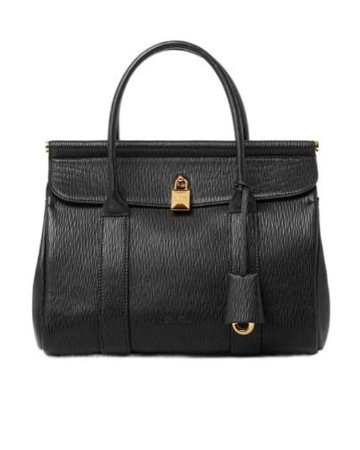 Loro Piana Black Loom L25 Tote
