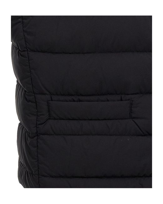 Herno Black Il Panciotto Vest for men