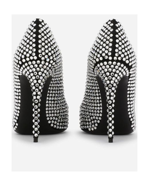 Dolce & Gabbana Metallic Pointed High Heels