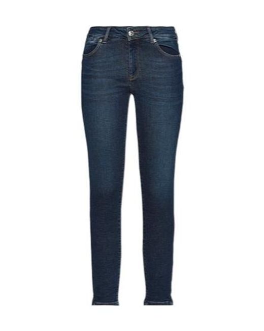 Sportmax Blue Mid-Waisted Skinny Jeans