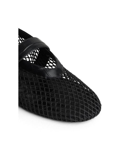 Alaïa Black Ballet Flats