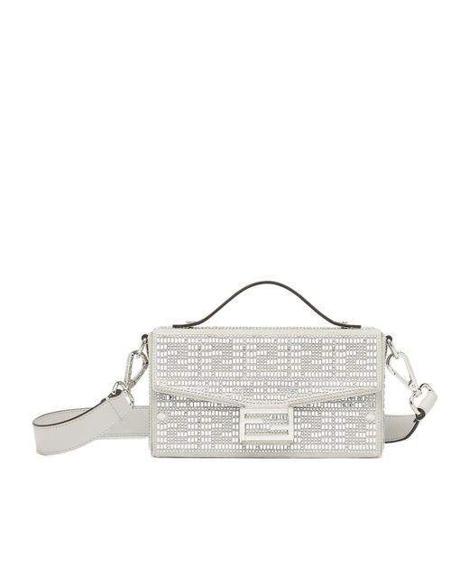 Fendi Metallic Baguette Soft Trunk Tote Bag for men