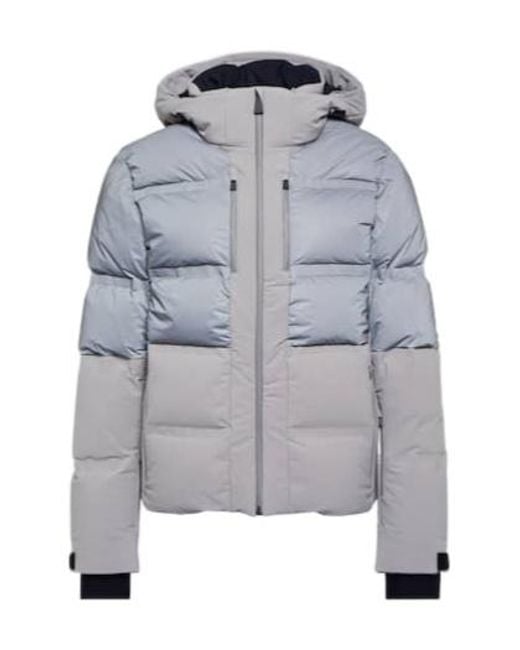Aztech Mountain Gray Super Nuke Down Ski Jacket for men