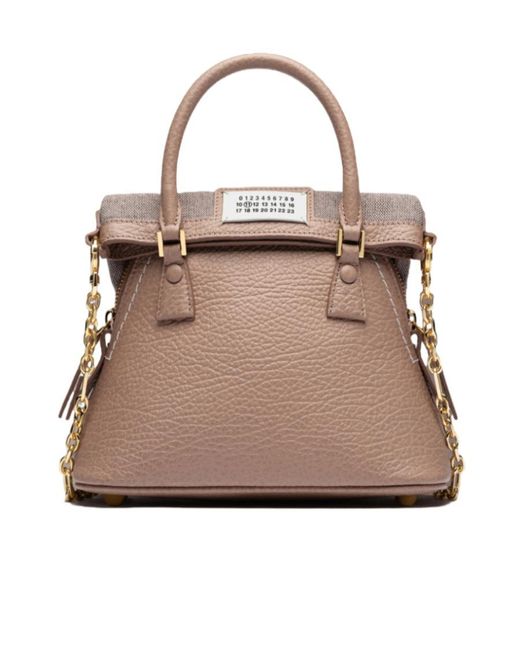 Maison Margiela Natural 5Ac Micro Shoulder Bag