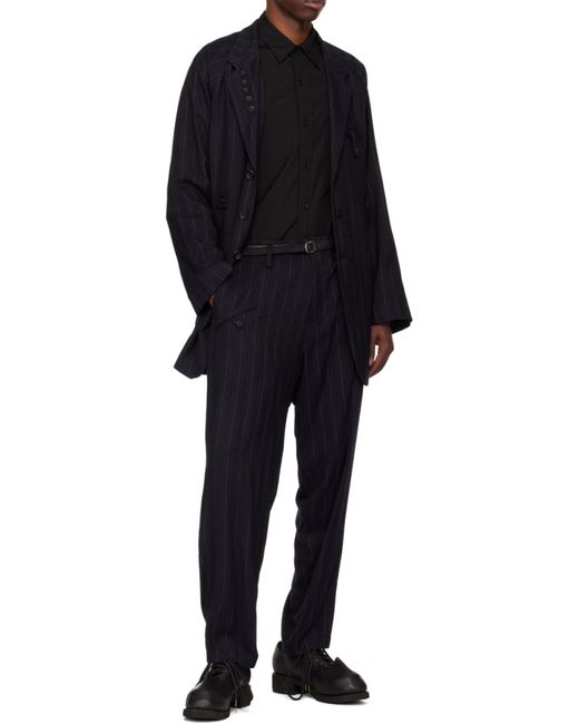 Guidi Black Lacing Business Casual Shoes for men