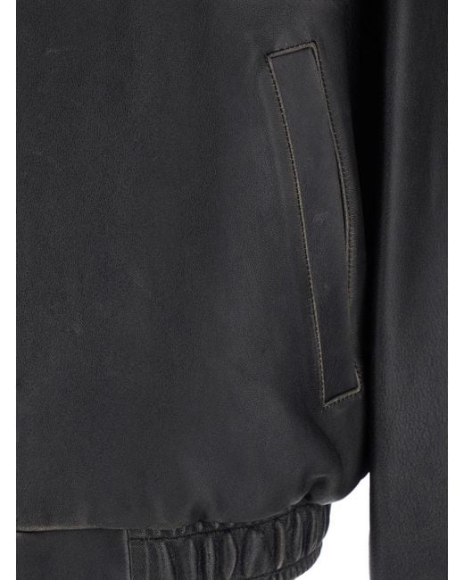 DUNST Black Brushed Zip Drizzler Jacket