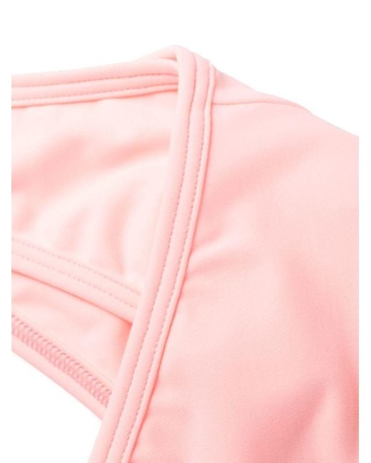 Reina Olga Pink Round-Neck Bikini Set