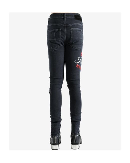 Amiri Blue Belt Loop Jeans for men